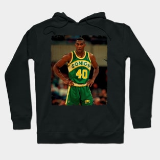 Shawn Kemp - Vintage Design Of Basketball Hoodie